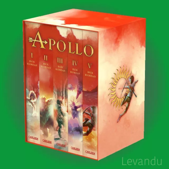 DIE ABENTEUER DES APOLLO | RICK RIORDAN | Taschenbuch-Schuber - Bände 1-5