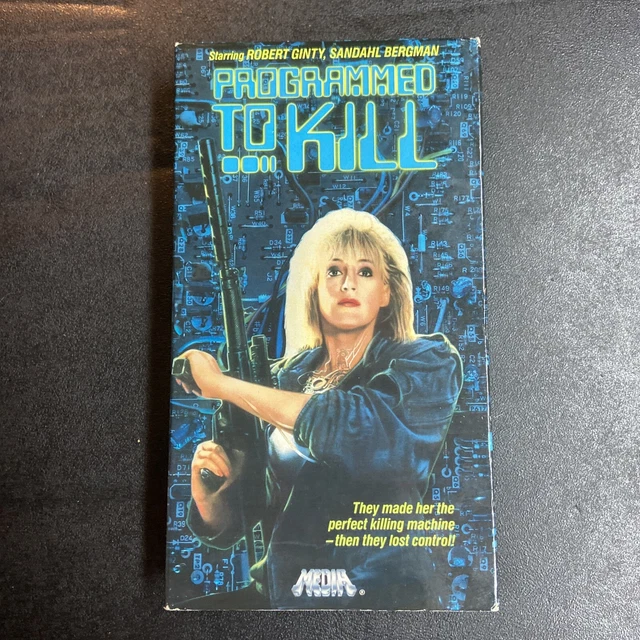 PROGRAMMED TO KILL VHS Tape 1987 Movie Starring Robert Ginty & Sandahl
