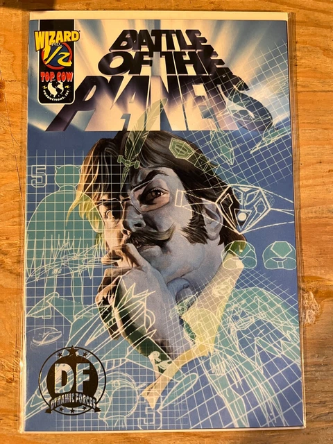 Battle Of The Planets 1/2 Wizard Dynamic Forces Gold Foil Stamp Variant Top Cow