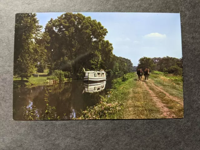 St. HELENA II, Canal Fulton, ERIE CANAL, OHIO Naval Cover Unused Postcard