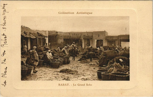 CPA AK MAROC RABAT Le Grand Soko (31428)