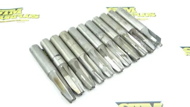 Lot Of 11 Assorted Carbide Tipped Tapered End Mills Hmi