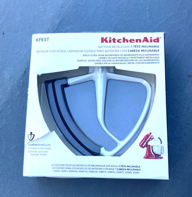 KitchenAid Flex Edge Beater 4.5 and 5-Quart Tilt-Head Mixers KFE5T  New Open Box