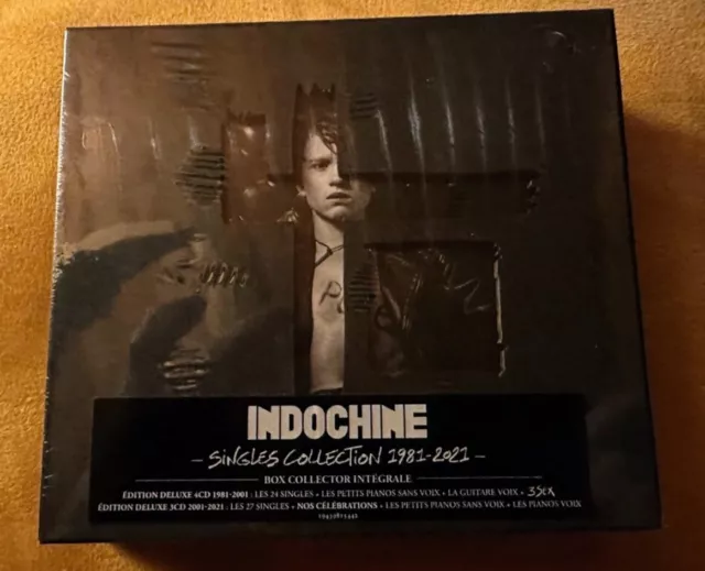 Coffret Box Collector intégrale 7 CD INDOCHINE Singles Collection 1981-2021 NEUF