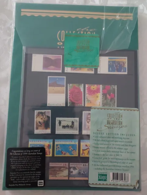 The Collection Of 1994 Australian Stamps Album -  Australia Post Edition