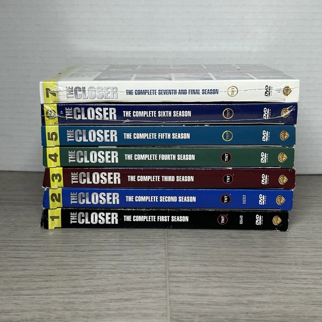 THE CLOSER: COMPLETE TV Series Season 1-7 (DVD 28-Disc Box Set