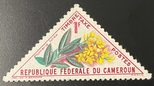 Cameroon stamps 1963  Flowers