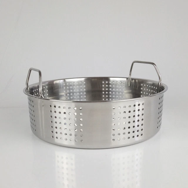 25 Cm Steamer Tray Pot Steamer Basket Pot Chinese Steamer Embedded