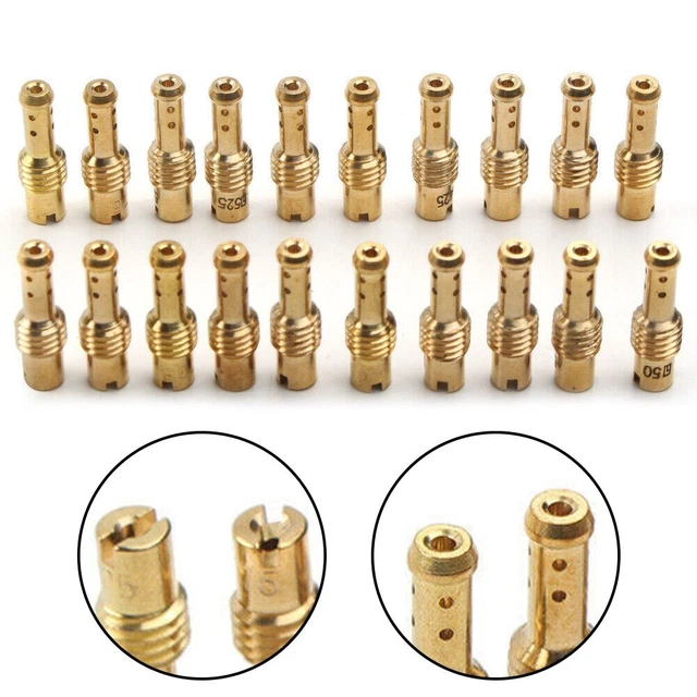 Replace Fix carburatore accessori moto ugelli pilota carburatore ottone