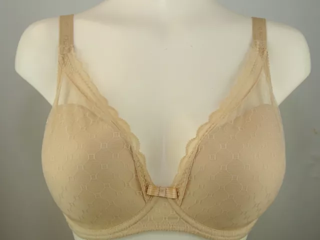 NEW CHANTELLE C Chic Sexy Push-Up Plunge Convertible Bra Size 32D