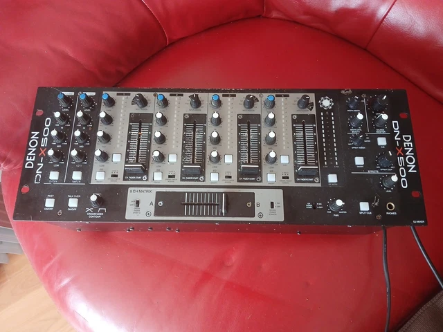 DENON DN-X1500S DJミキサー Restock Denon DJ DN-X1500S 4-Channel DJ Mixer | Guitar Center