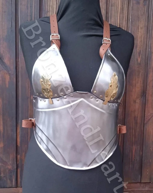 Medieval Female armor (Only front cide) Halloween Costume / Christmas Gift Item
