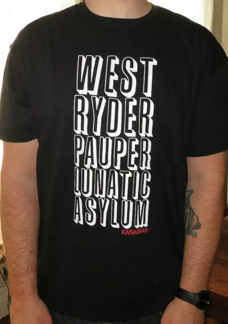 Unisex -  Kasabian West Ryder Pauper Lunatic Asylum T-shirt [Brand new, Sealed]