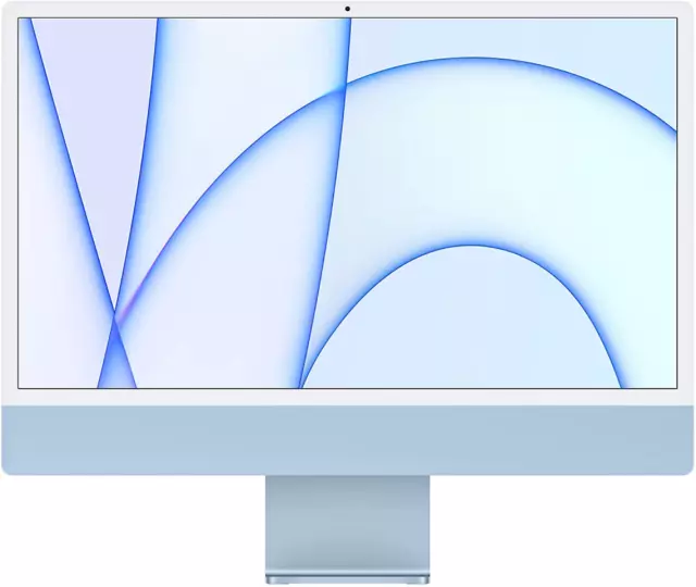 Apple iMac (2021) blau All-In-One PC 512GB 24" M1 8GB RAM 8-Core CPU/GPU - NEU