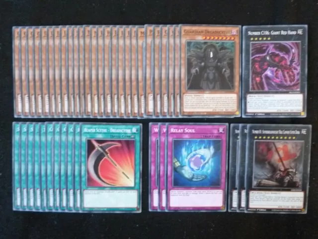 Yu-Gi-Oh 44 Card Guardian Dreadscythe / Hand Deck *Ready To Play*