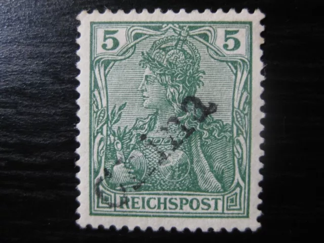 CHINA GERMAN OFFICES COLONY Mi. #9 rare mint stamp (signed)! CV $600.00