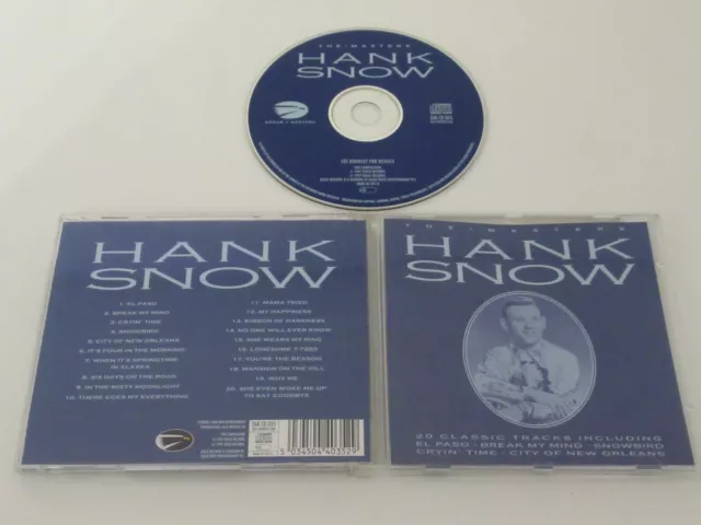 Hank Snow – The Masters / Eagle Records – Eab CD 035 CD Album