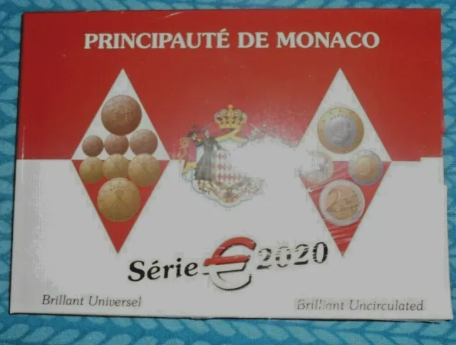 Monaco KMS 2020 Stempelglanz nur 7000 Auflage sofort lieferbar!