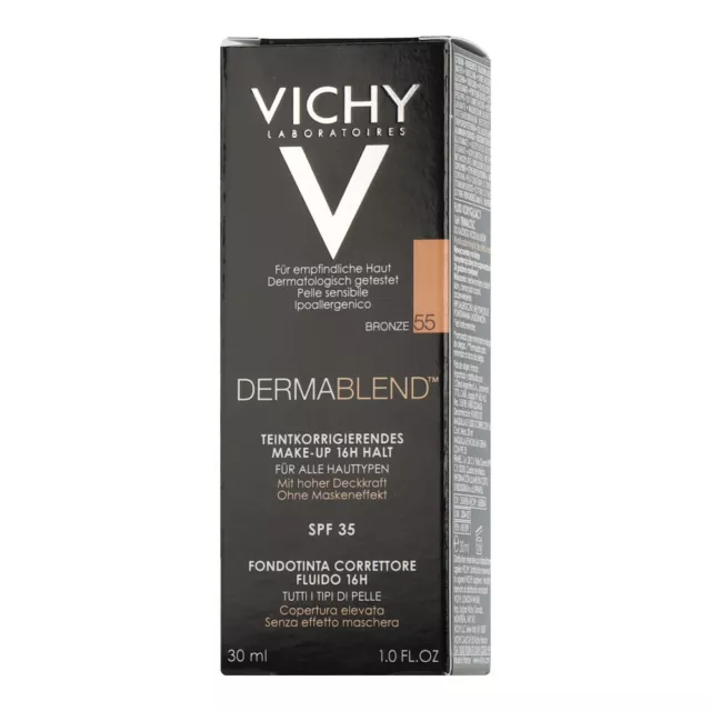Vichy Dermablend - Corrective Fluid Foundation 55 Bronze 30ml
