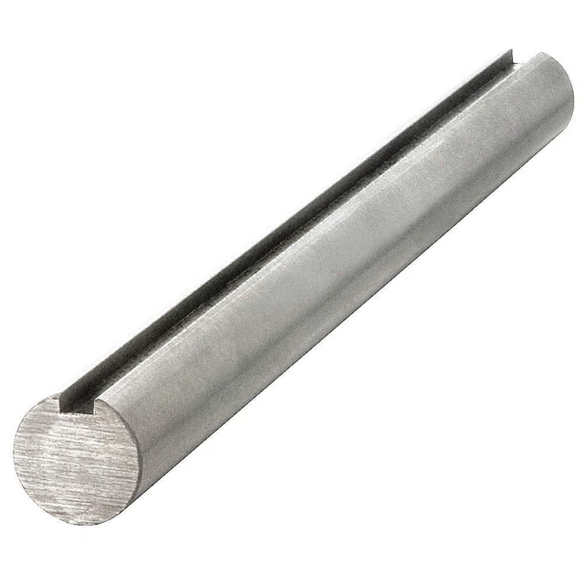 KEYSHAFT 2 3/16 GKS-1045-9 Keyed Shaft,2 3/16 in Dia.,9 in L,CS