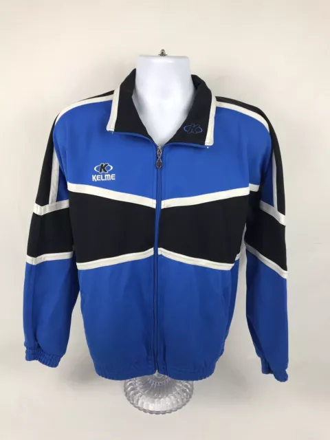 Men’s Vintage Kelme Futbol Full Zip Sweatshirt Size Medium