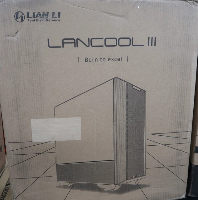 LIAN LI LANCOOL III RGB Mid Tower Case, Black EUR 83,56 - PicClick DE