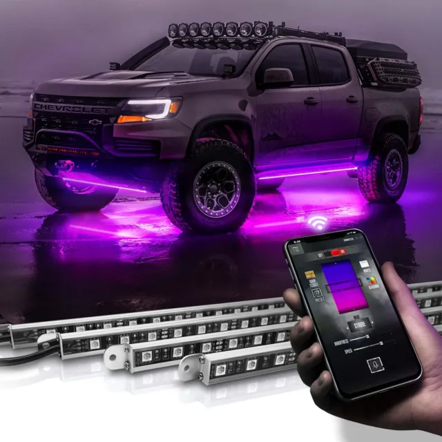 OPT7 Aura PRO Truck/SUV LED Underglow Bluetooth Enabled Lighting Kit SoundSync