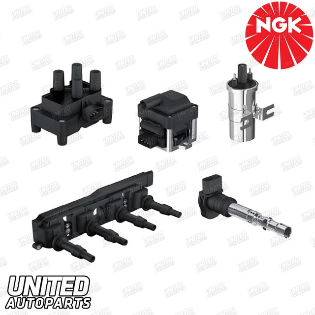 2 X NGK Ignition Coils Pack for Fiat 500 Twin Air 0.875L T2 8V 63kw 02/