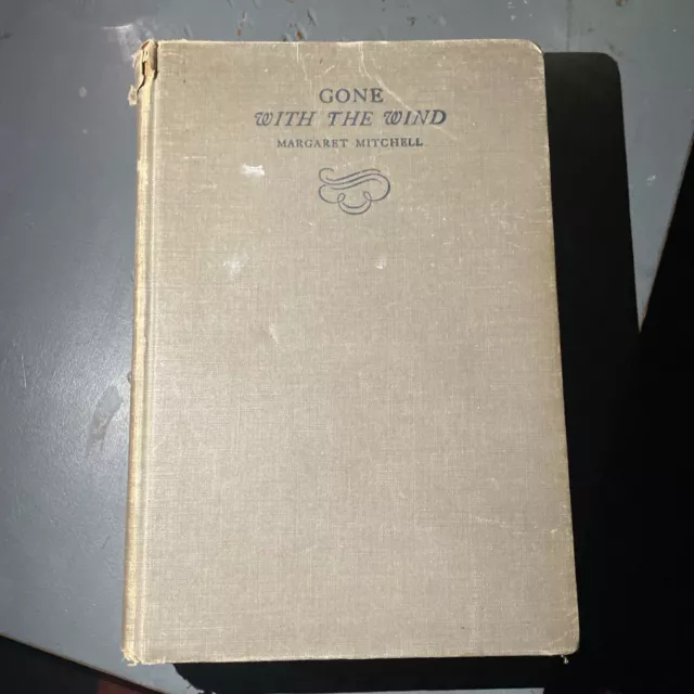 Gone With The Wind  Margaret Mitchell June 1936 1st Edition 2nd Printing