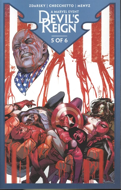 Devils Reign #5 Vf/Nm Marvel Hohc 2022