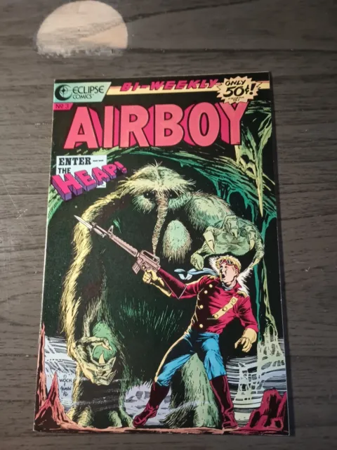 Airboy #3 Eclipse Comics (1986) FN/VF 1st Print Comic Book