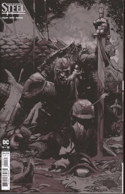 Dark Knights Of Steel #9 Cover B Gerardo Zaffino Card Stock Variant Vf/Nm Dc Hoh