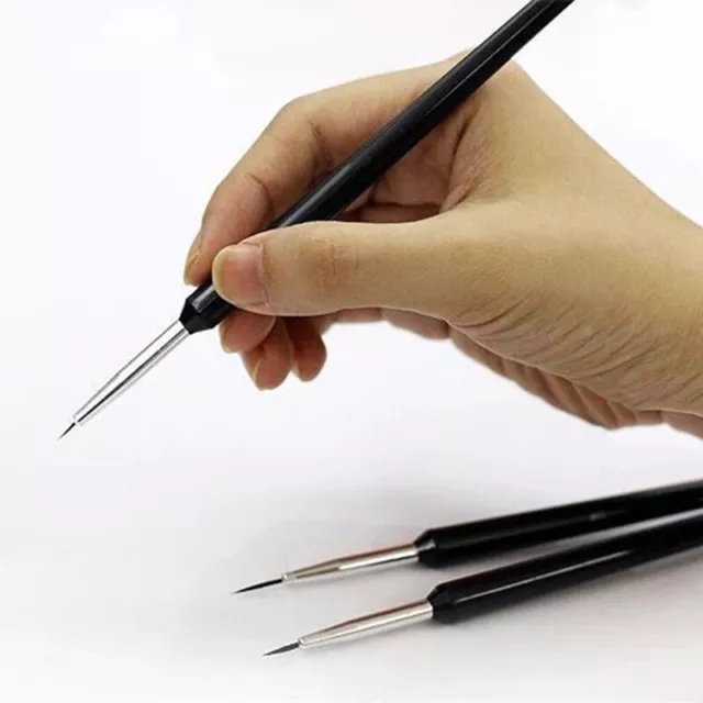 3pcs Model Tool Vibrant Coloring Pens Set for Desi