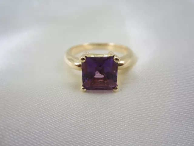 Cocktail Ring aus Gold 750 mit Amethyst 3