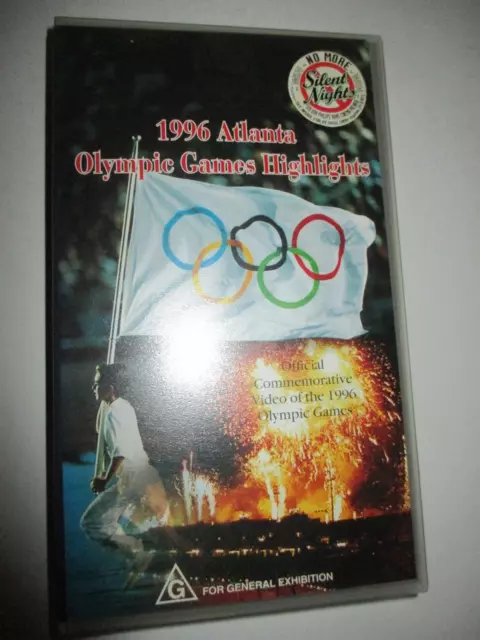 HTF 1996 Atlanta Olympic Games Highlights Official Commemorative VHS Video NEW