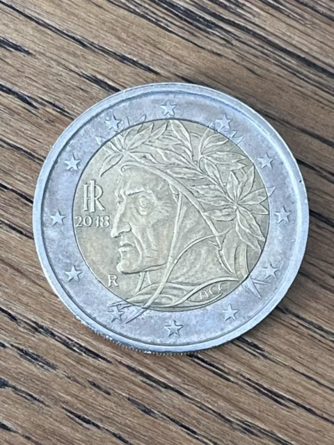 2 Euro Münzen Italien 2018