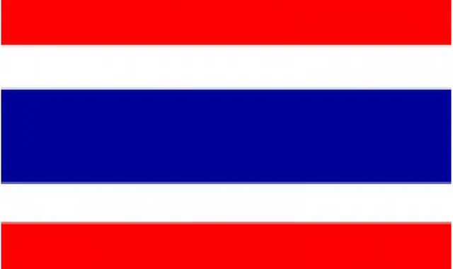 Tailandia Nacional Bandera Ataúd Cortina Con Speedy Despacho