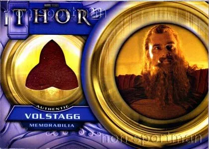 Thor The Movie Costume Card F10 Volstagg A