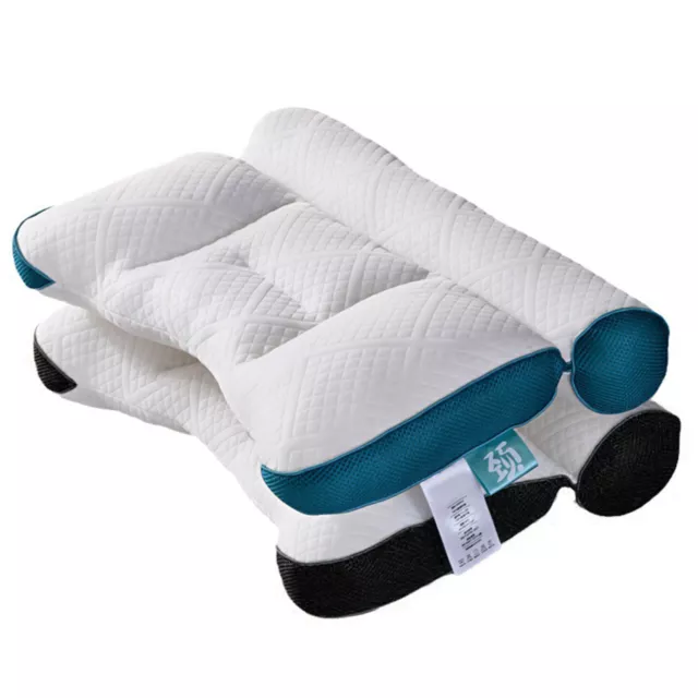 3D Neck Pillow Orthopedic To Help Sleep Protect The Neck Soft Porosity Pillows 2