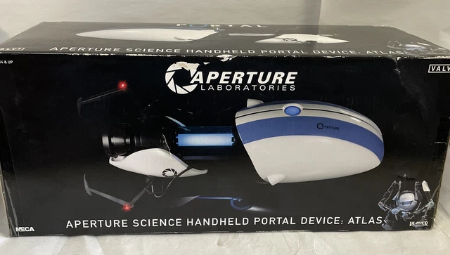 NECA Aperture Science Handheld Portal Device [Atlas Version] in its Original Box