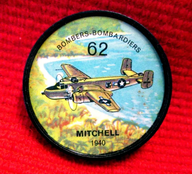 Jello / Hostess Airplane Coin #62 Mitchell Bombers rsmpc1