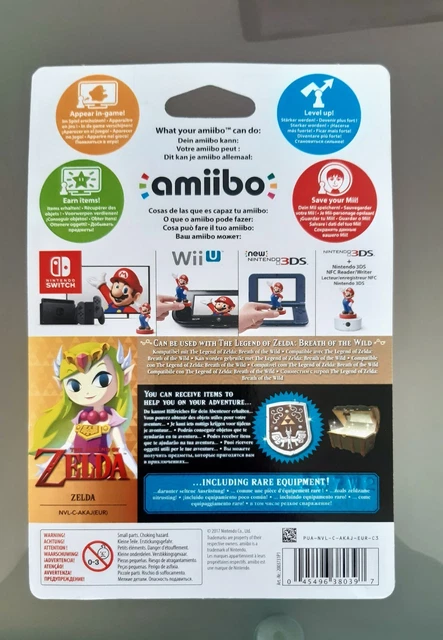 Lot Amiibo Link Zelda - The legend of Zelda - Neuf sous blister 7