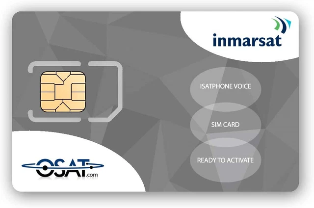 Inmarsat IsatPhone SIM Card