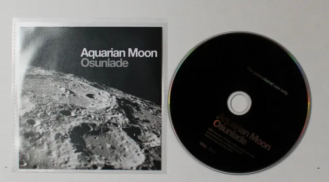 Osunlade Aquarian Moon UK ADV 13-Track CD 2006 Future Jazz House