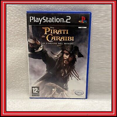 PIRATI DEI CARAIBI Ai Confini del Mondo per PS2 Sony Playstation 2 PAL