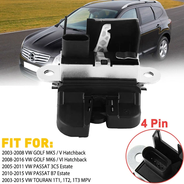 REAR TAILGATE LOCK Latch Catch Actuator For VW GOLF MK5 MK6 PASSAT SEAT