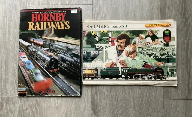 Hornby Railways Catalogues 29th Edition and 22nd Edition - OO Gauge