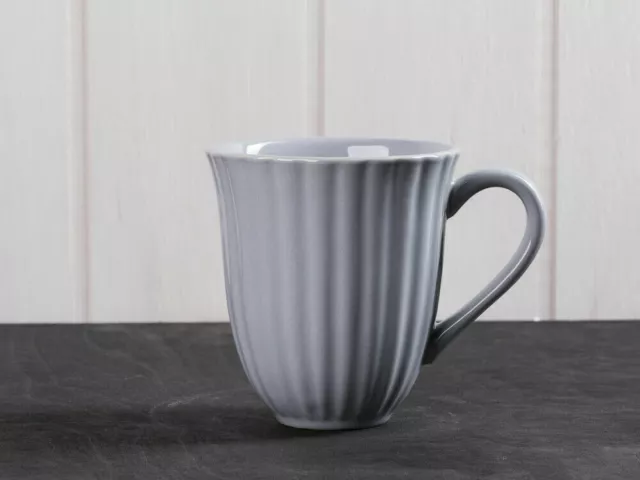 IB Laursen Menthe Gobelet Rainure Gris Français Céramique Vaisselle Tasse 250 ML