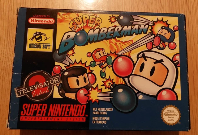 Jeu vidéo Super Bomberman super nintendo snes complet