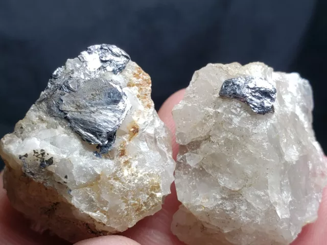 Molybdenite Specimen from Moly Hill, QC. (26.7 Grams)